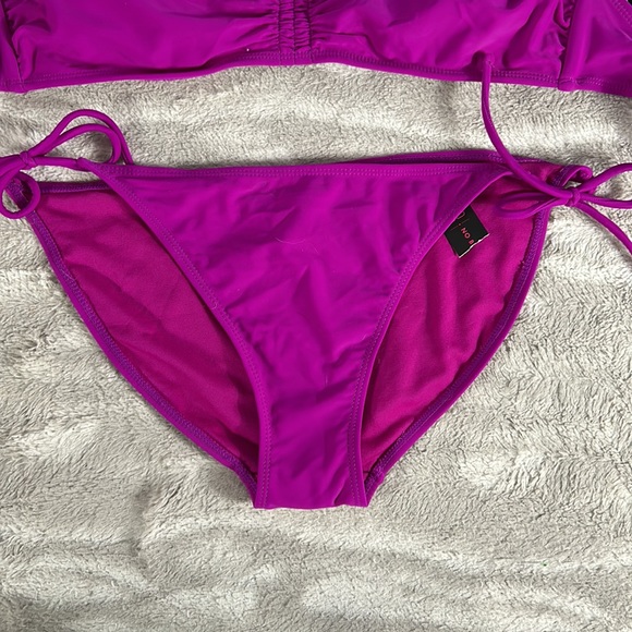 NWT nobo fuchsia, colored bikini size large - Picture 5 of 9
